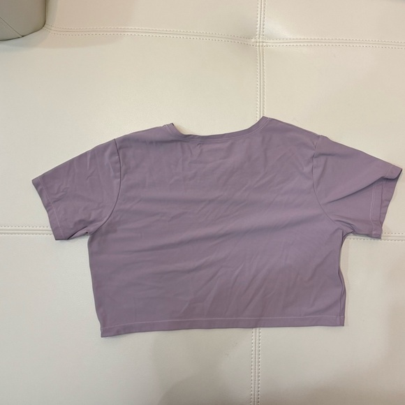 Alphalete Crop Top - S Lilac - Picture 2 of 2